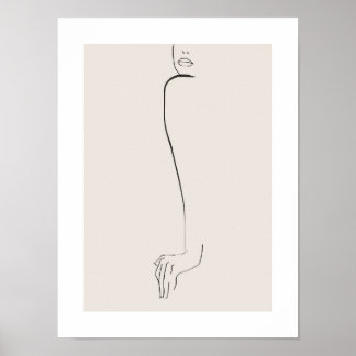 Observation from the balcony poster