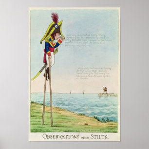 Observations Upon Stilts Poster