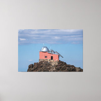 Observatory in the Sierra Nevada Mountains Canvas Print