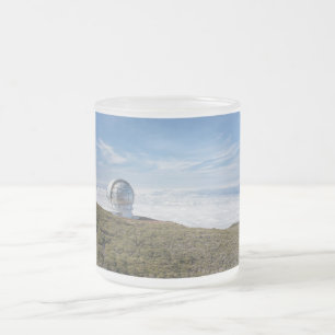 Observatory La Palma Frosted Glass Coffee Mug