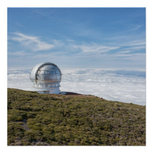 Observatory La Palma Poster