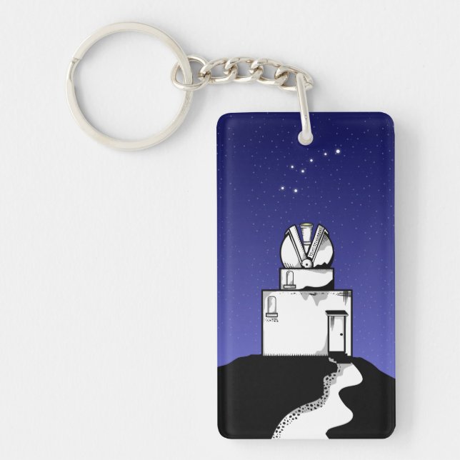 Observatory Polaris constellation Key Ring (Front)