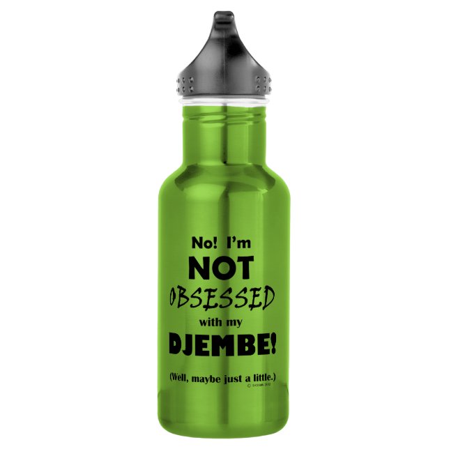 Obsessed Djembe 532 Ml Water Bottle (Right)