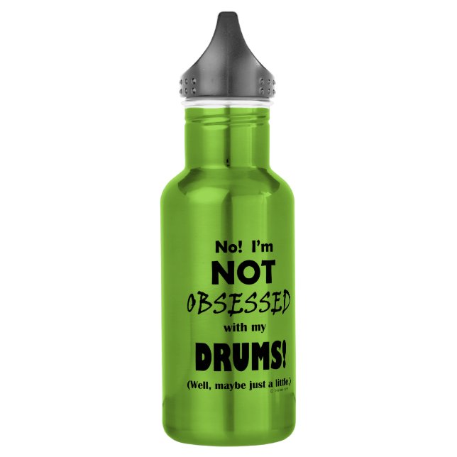 Obsessed Drums 532 Ml Water Bottle (Left)