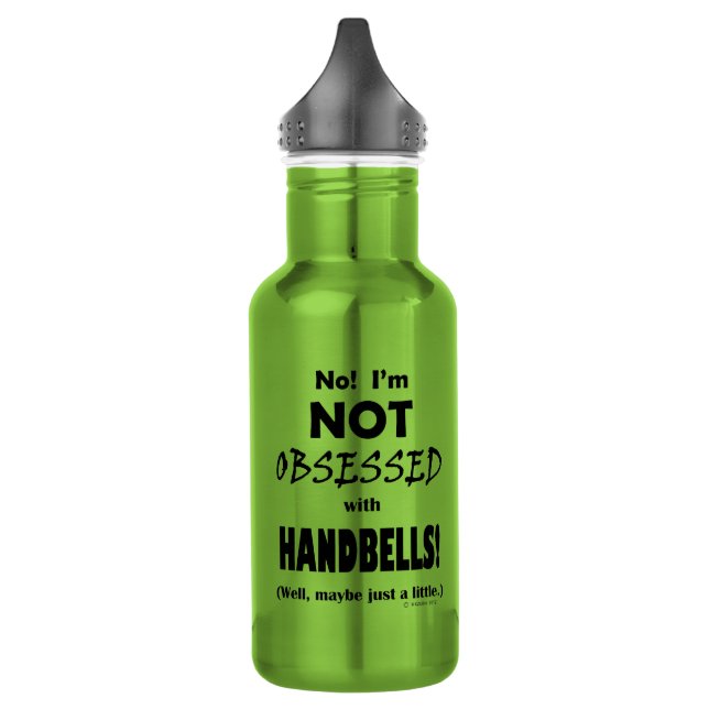Obsessed Handbells 532 Ml Water Bottle (Left)