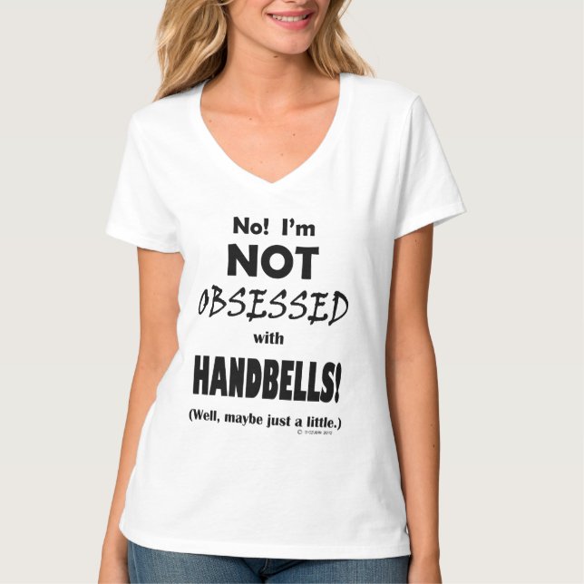 Obsessed Handbells T-Shirt (Front)