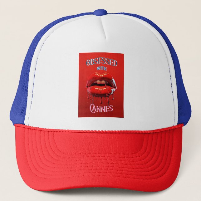 Obsessed With Cannes Trucker Hat (Front)