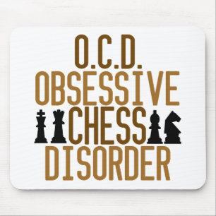 Obsessed with Chess Mouse Mat