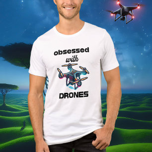 Obsessed with Drones Tri-Blend Shirt