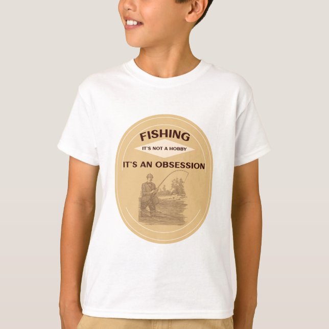 Obsessed with Fishing T-Shirt (Front)