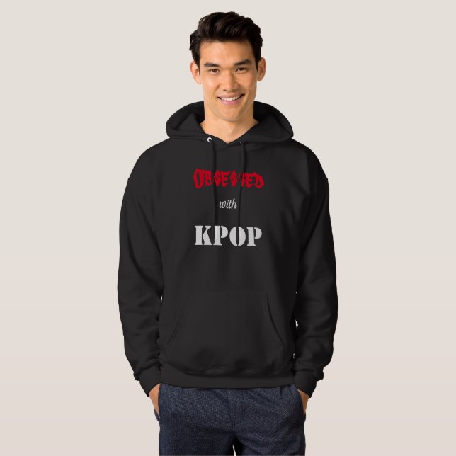 Obsessed with KPOP Hoodie (Front Full)