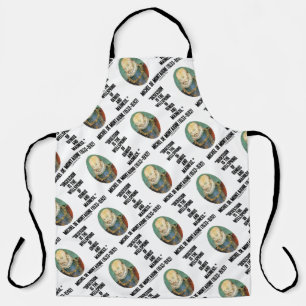 Obsession Wellspring Genius Madness de Montaigne Apron