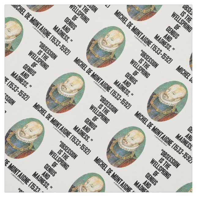 Obsession Wellspring Genius Madness de Montaigne Fabric (Swatch)