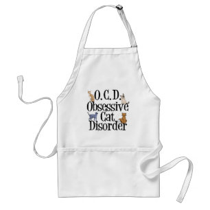 Obsessive Cat Disorder Standard Apron