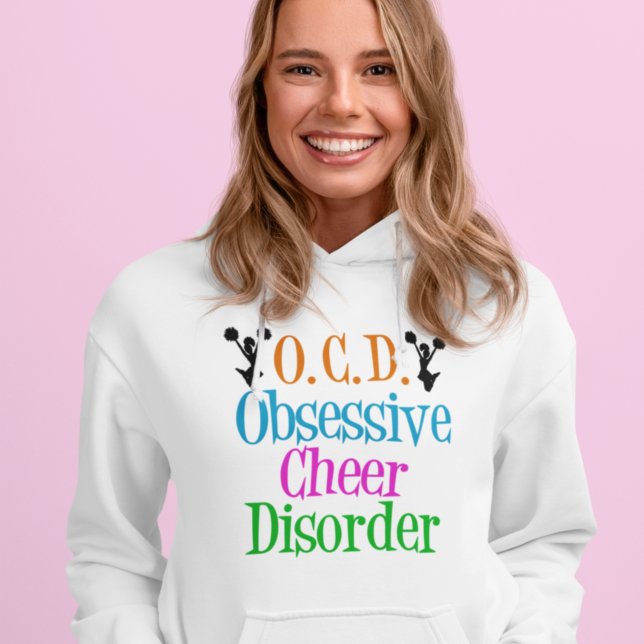 Obsessive Cheer Disorder Funny Cheerleader Hoodie (Creator Uploaded)
