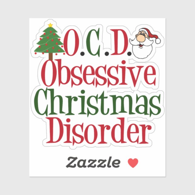 Obsessive Christmas Disorder (Sheet)