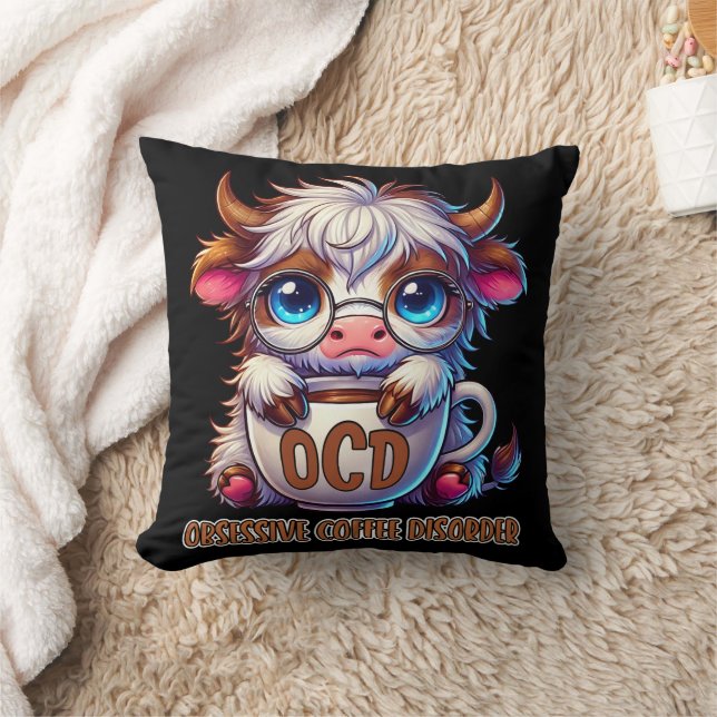 Obsessive Coffee Disorder  Cushion (Blanket)