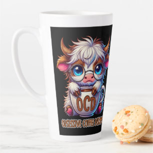 Obsessive Coffee Disorder  Latte Mug