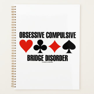Obsessive Compulsive Bridge Disorder (OCBD) Planner