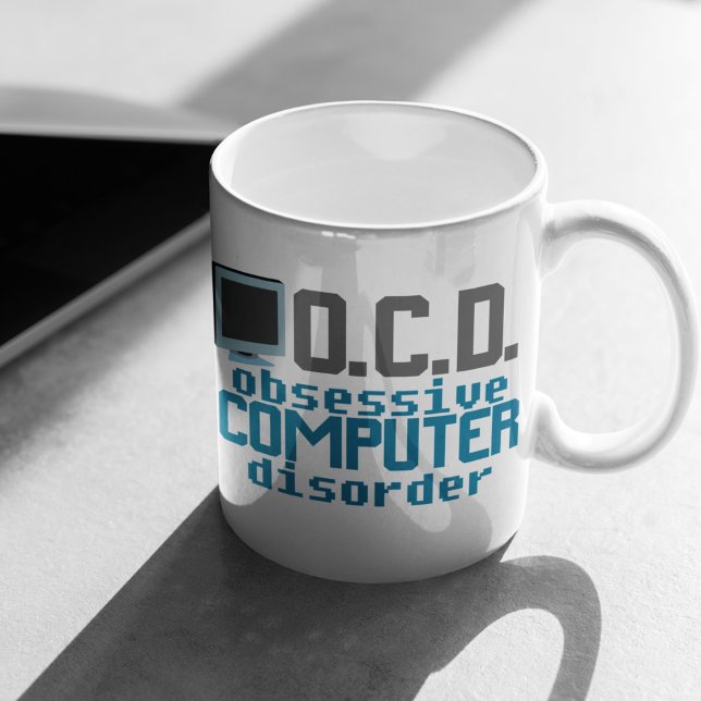 Obsessive Computer Disorder Coffee Mug (Creator Uploaded)