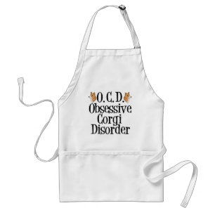 Obsessive Corgi Disorder Standard Apron