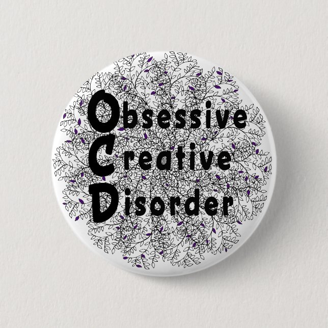 Obsessive Creative Disorder - Artist 6 Cm Round Badge (Front)