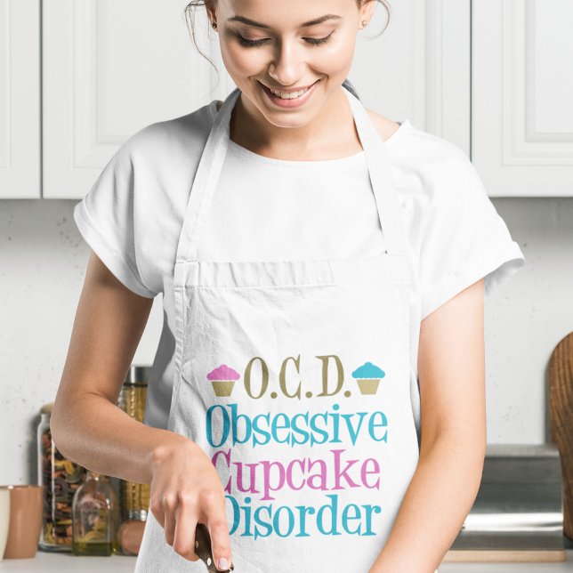 Obsessive Cupcake Disorder Standard Apron (Creator Uploaded)