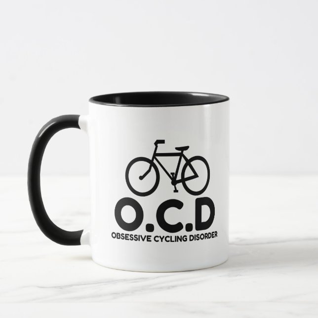 Obsessive Cycling Disorder Mug (Left)