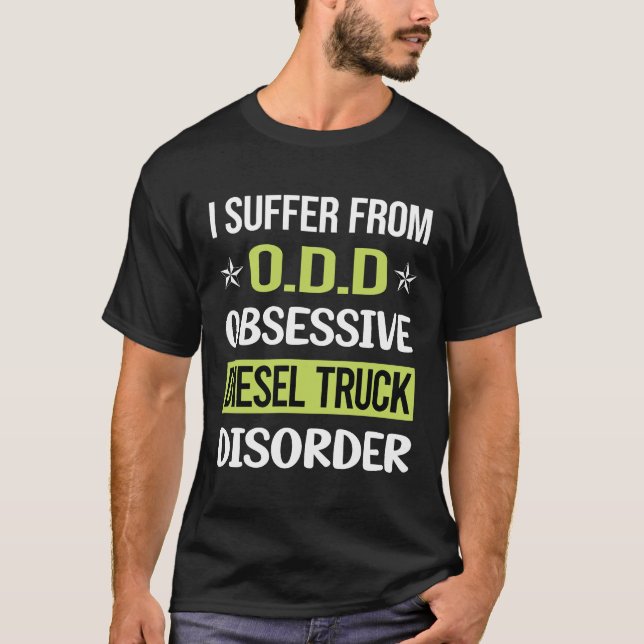 Obsessive Love Diesel Trucks Truck T-Shirt (Front)
