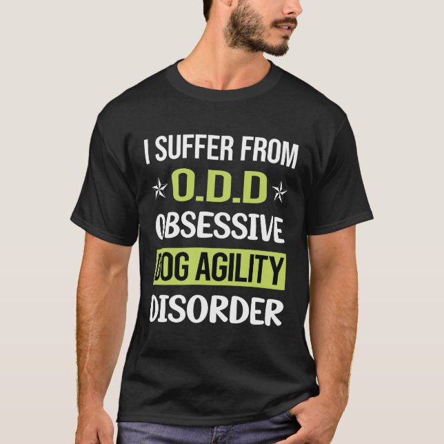 Obsessive Love Dog Agility Training T-Shirt (Front)