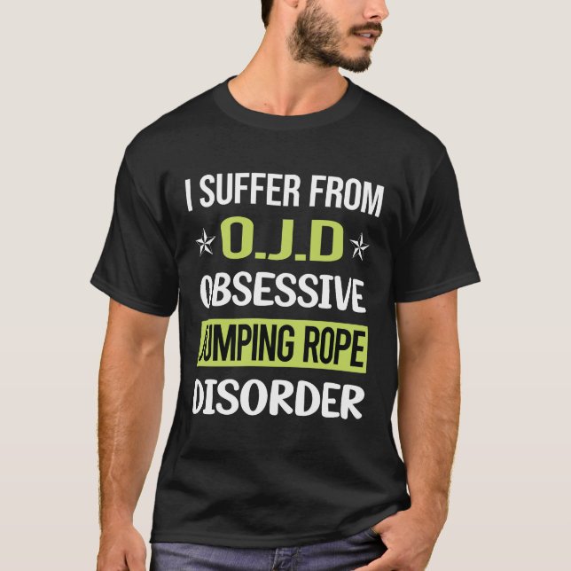 Obsessive Love Jumping Rope Jump Skipping Rope T-Shirt (Front)