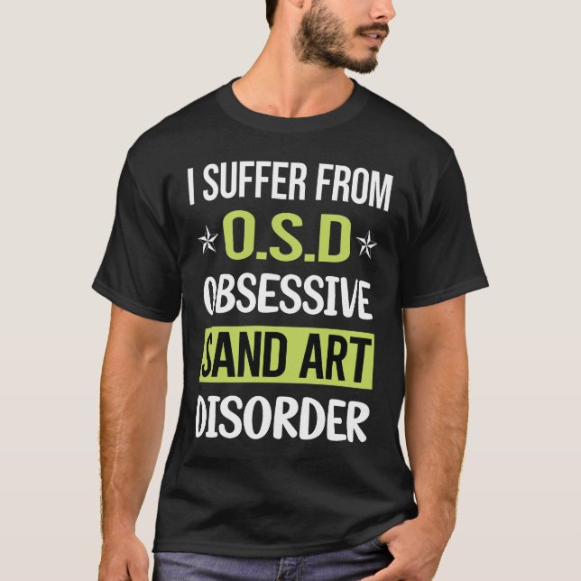 Obsessive Love Sand Art T-Shirt (Front)