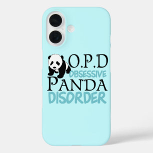 Obsessive Panda Disorder iPhone 16 Case