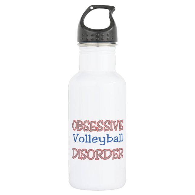 Obsessive Volleyball Disorder 532 Ml Water Bottle (Front)