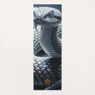 Obsidian Black and Diamond Viper Yoga Mat