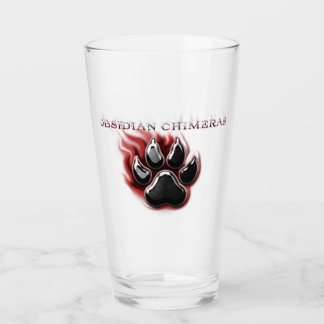 Obsidian Chimeras Paw Glass