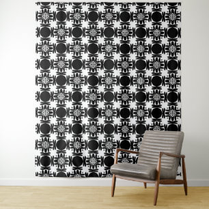 Obsidian Medallion Tapestry