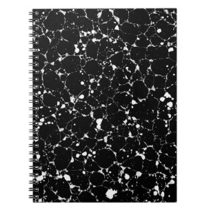 Obsidian Pebble Marble Notebook