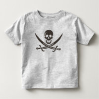 Obsidian Skull Swords Pirate flag of Calico Jack
