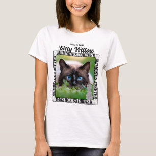 OBSOLETE DESIGN Remember Your Cat Photo T-Shirt