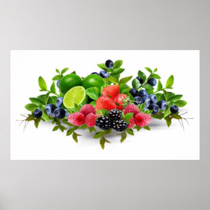 Obst Poster