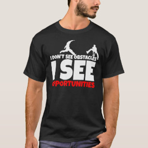Obstacle Course Kids Backyard Parkour Short Freeru T-Shirt
