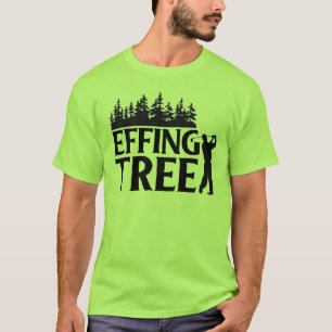 Obstacle Course: Trees vs. Golfer T-Shirt