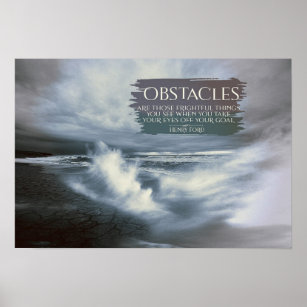 Obstacles Poster