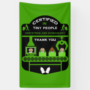 Obstetrician Appreciation And Thank You gift Banner