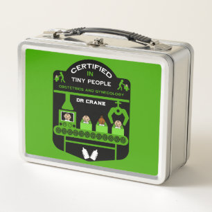 Obstetrician Appreciation And Thank You gift Metal Lunch Box