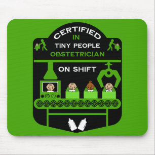 Obstetrician Appreciation And Thank You gift Mouse Mat
