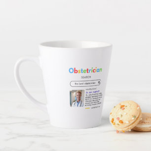 OBSTETRICIAN DOCTORS antistress google 01 Latte Mug