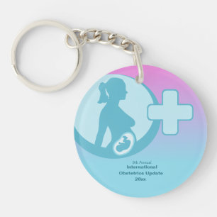 Obstetrics & Gynaecology Medical Conference Key Ring