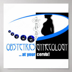 OBSTETRICS / GYNECOLOGY AT YOUR CERVIX - FUNNY POSTER